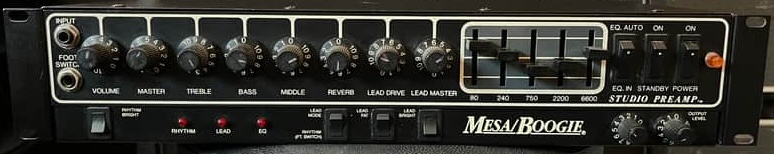Mesa Boogie Studio 22 preamp